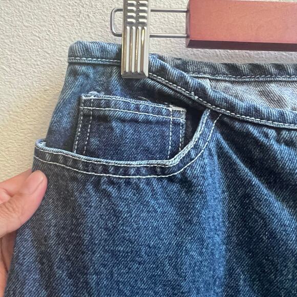 Vintage Y2K Joy Jeans Butterfly Artzy Wide Leg High Waisted Boho Women's 24x31 - Picture 7 of 10